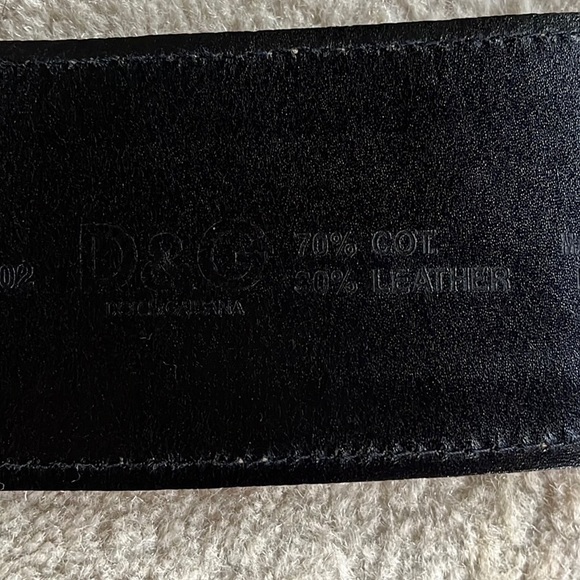 Dolce & Gabbana Denim and Gold Belt - Picture 12 of 16